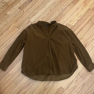 Uniqlo Brown Women's Blouse